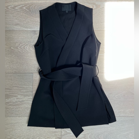 INTERMIX Jackets & Blazers - Intermix Belted Wrap Vest